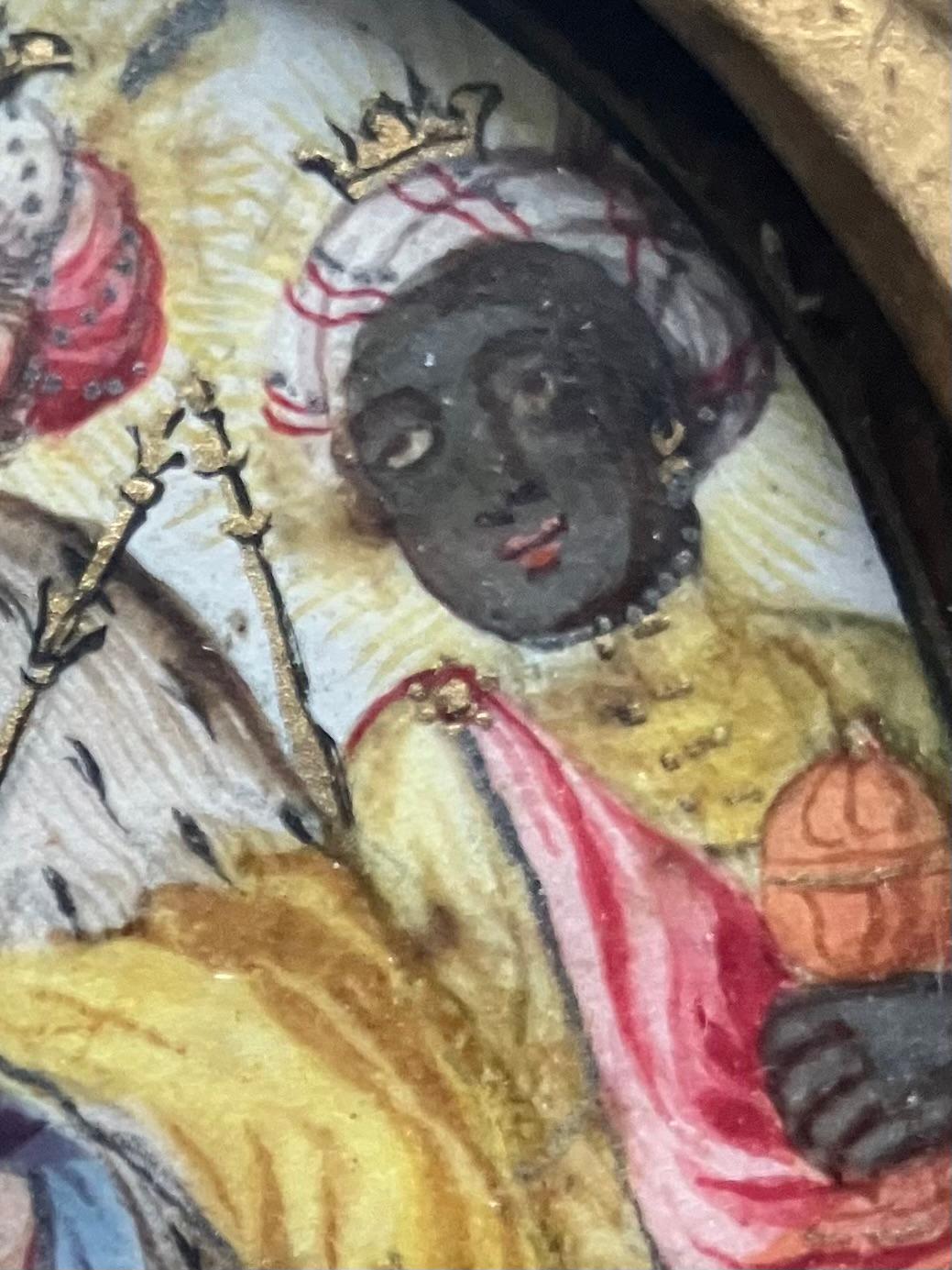 XVIII secolo Pittura in miniatura dei Re Magi in vendita