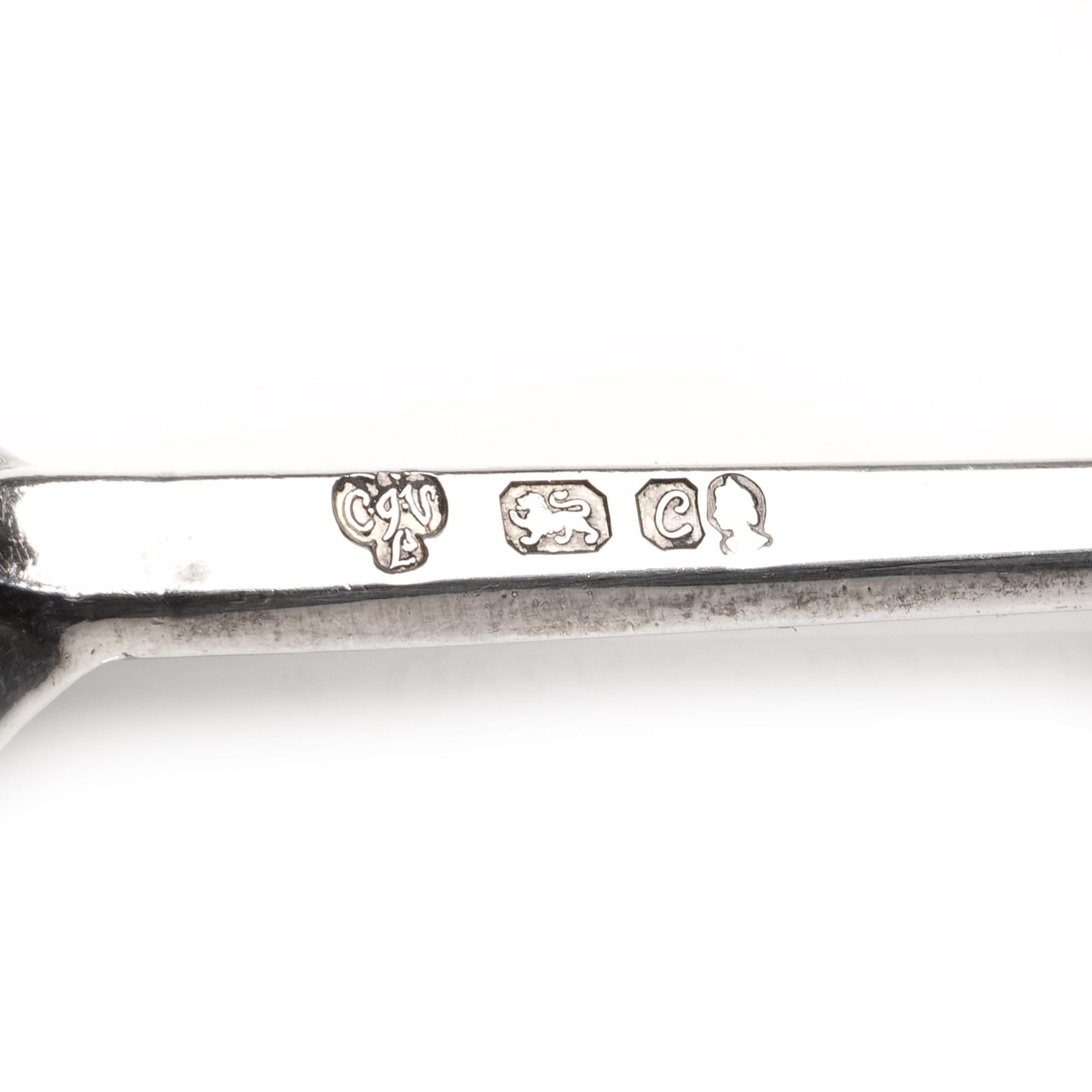 Cucharas de plata de Tichborne de la Colección Heritage en venta 7