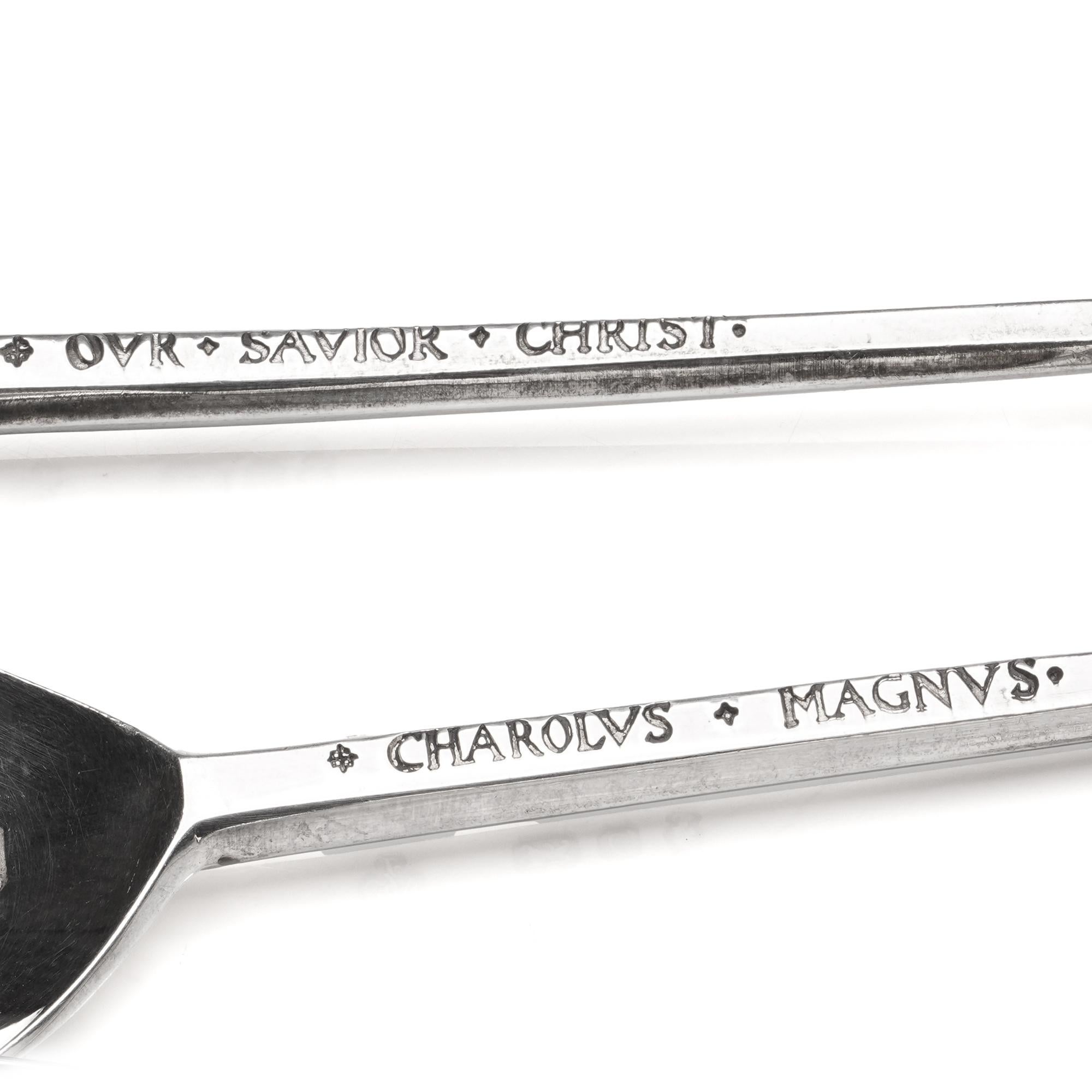 Cucharas de plata de Tichborne de la Colección Heritage en venta 10
