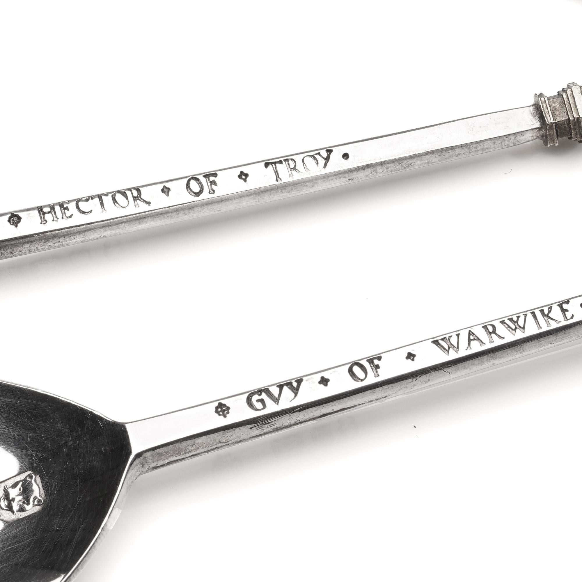 Cucharas de plata de Tichborne de la Colección Heritage en venta 11