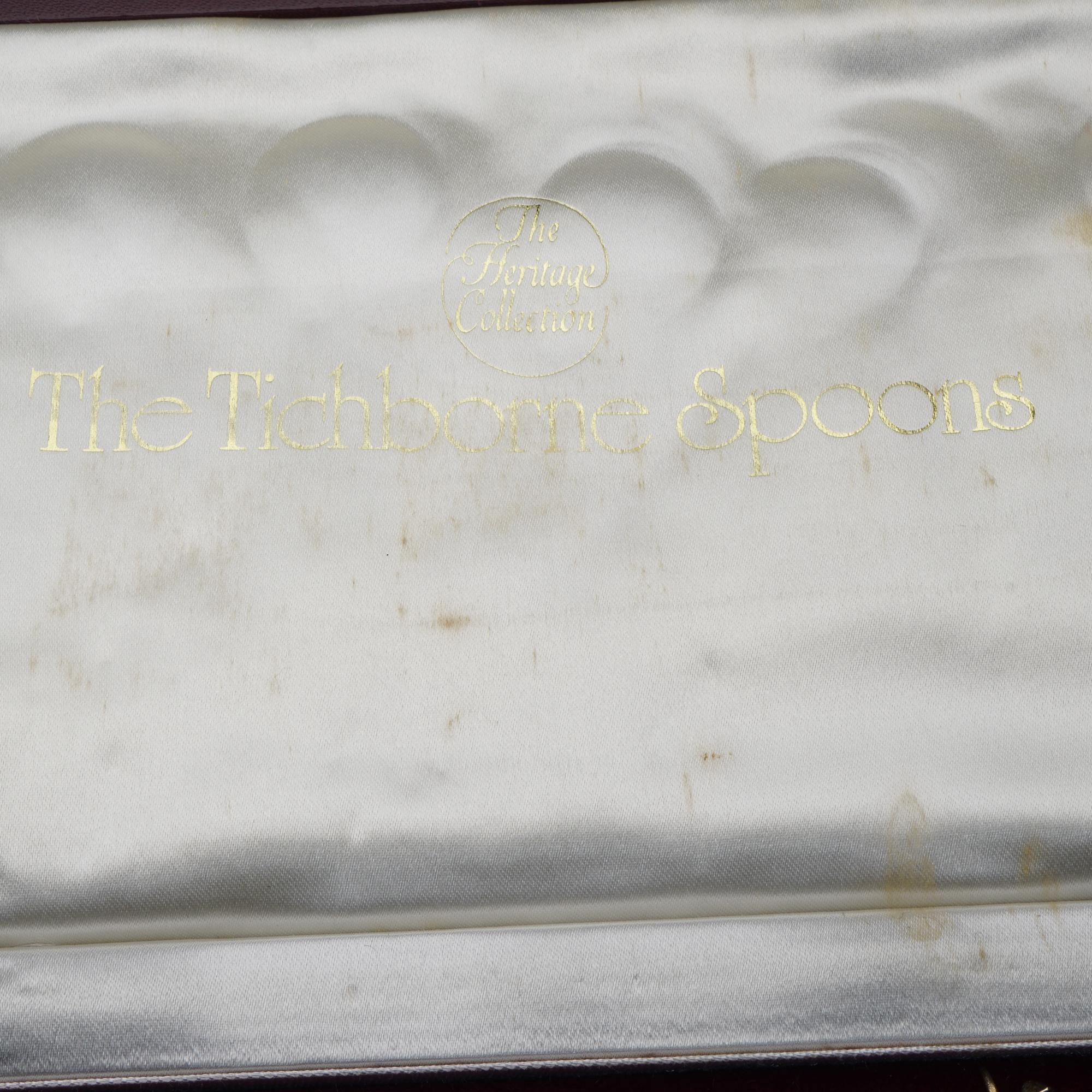 Cucharas de plata de Tichborne de la Colección Heritage en venta 3