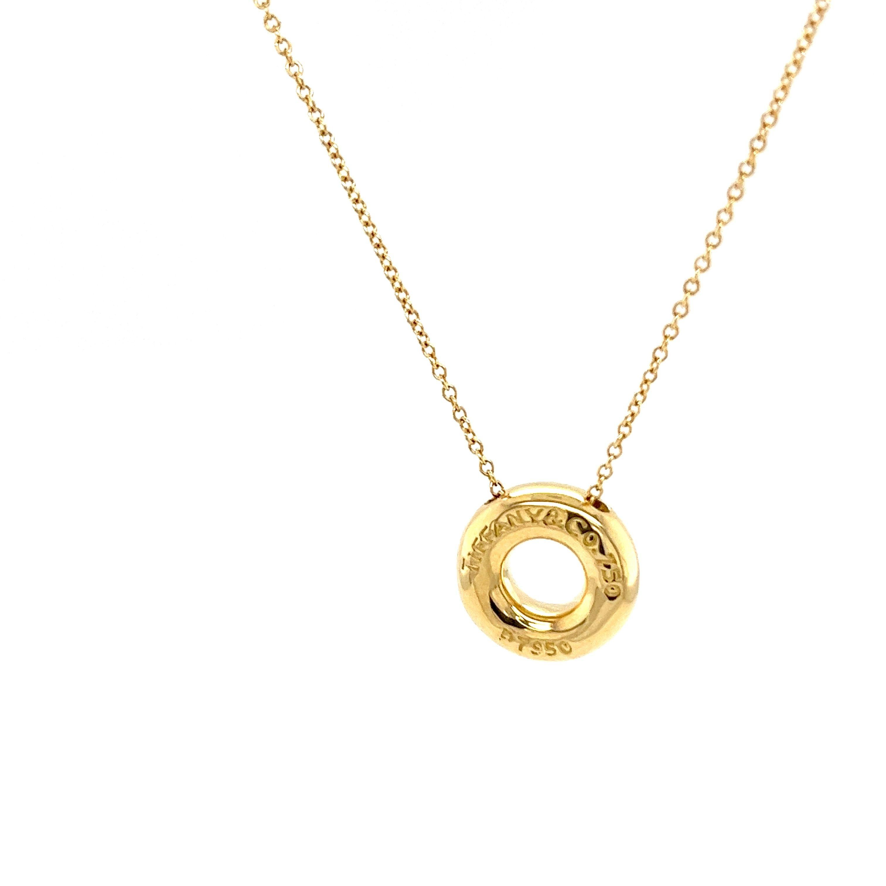 The Tiffany & Co. Étoile Diamond Pendant, in 18ct Yellow Gold and Platinum For Sale 3
