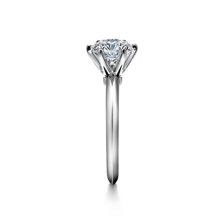 Tiffany and Co. Setting 1.02 Carat F/VVS1 Diamond Engagement Ring in  Platinum For Sale at 1stDibs | tiffany 1 carat diamond ring, tiffany  setting engagement ring 1 carat price, tiffany 1 carat diamond ring price