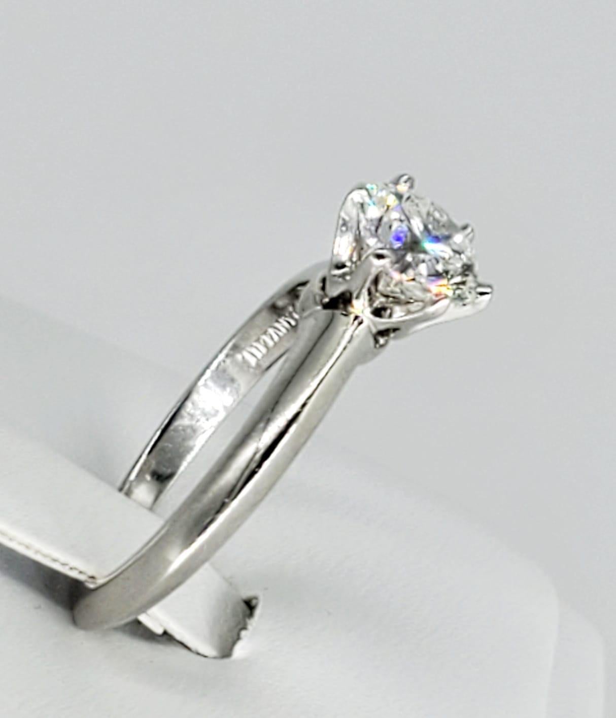 tiffany and co 1 carat diamond ring price