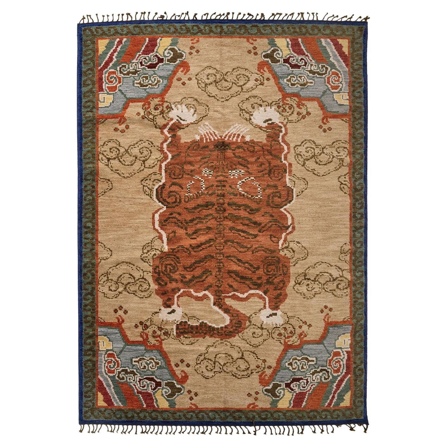 Der Tiger-Teppich 300 x 400cm von Sister by Studio Ashby im Angebot