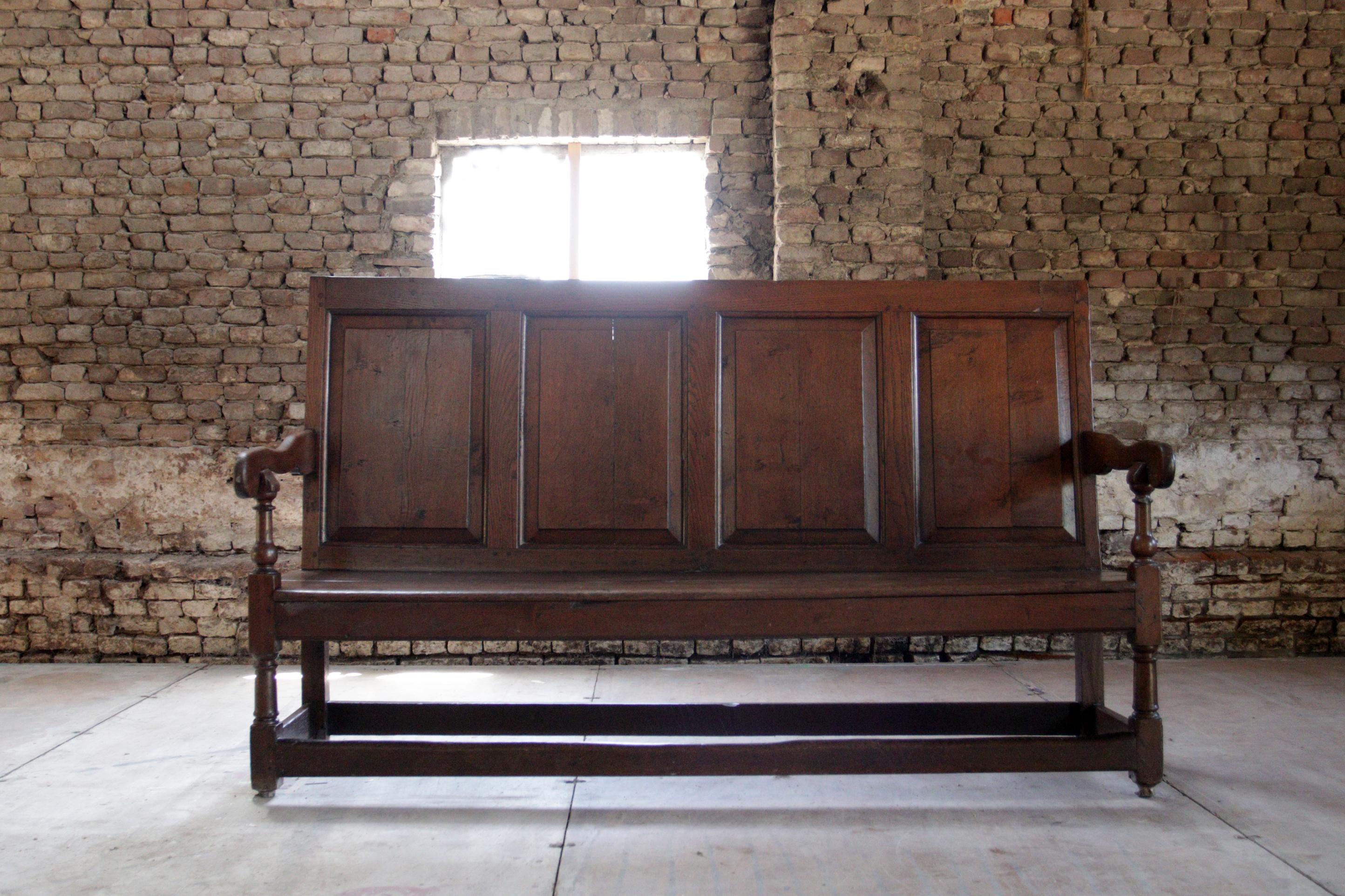 The Timeless Beauty of a 17th Century Hall Bench's Patina at 1stDibs