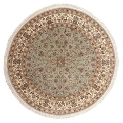 The Timeless Garden: A Vintage Chinese Tabriz Masterpiece of Imperial Elegance