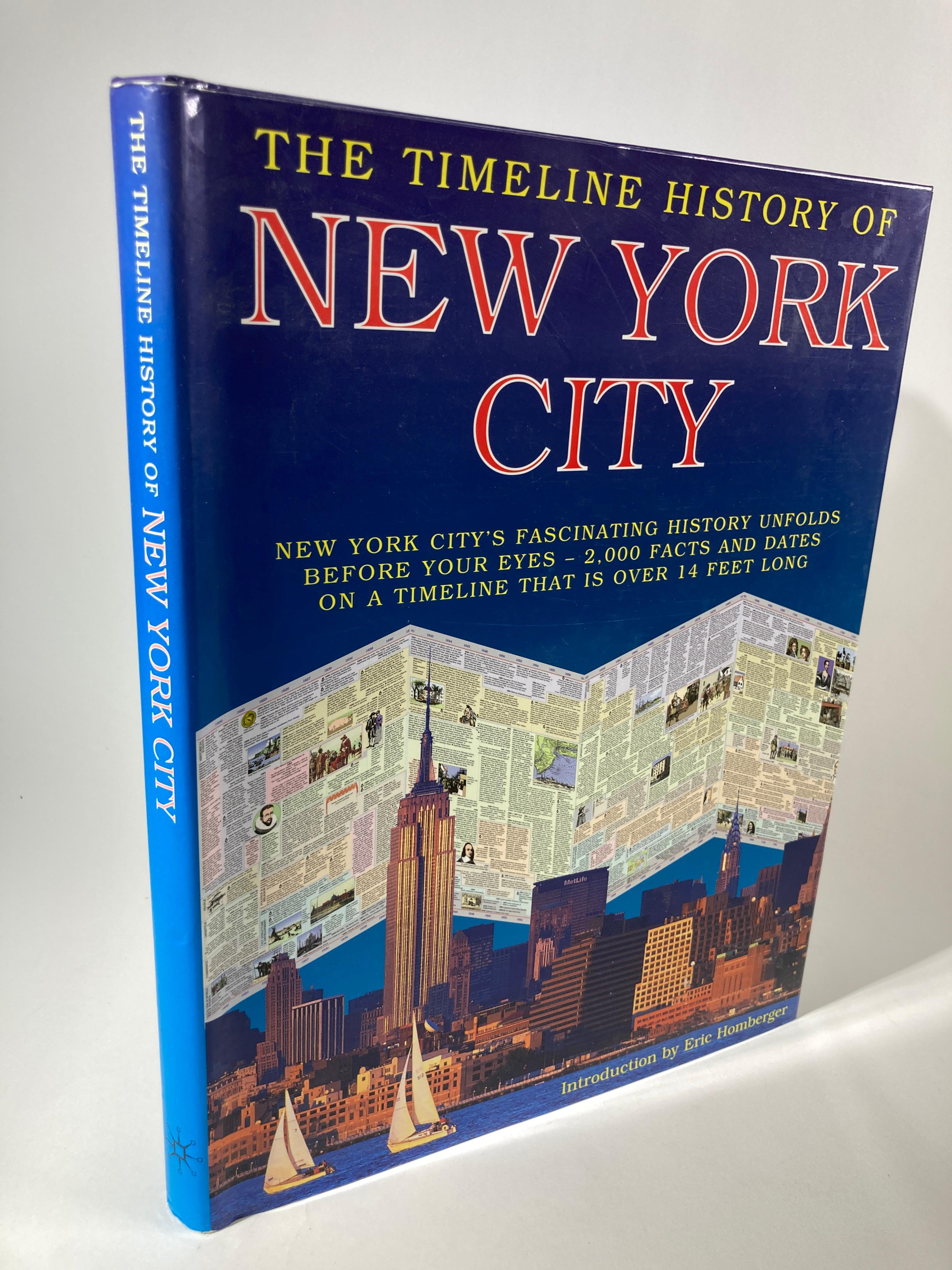 Livre The Timeline History of New York City (L'histoire du temps de la ville de New York) en vente 11