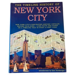 Livre The Timeline History of New York City (L'histoire du temps de la ville de New York)