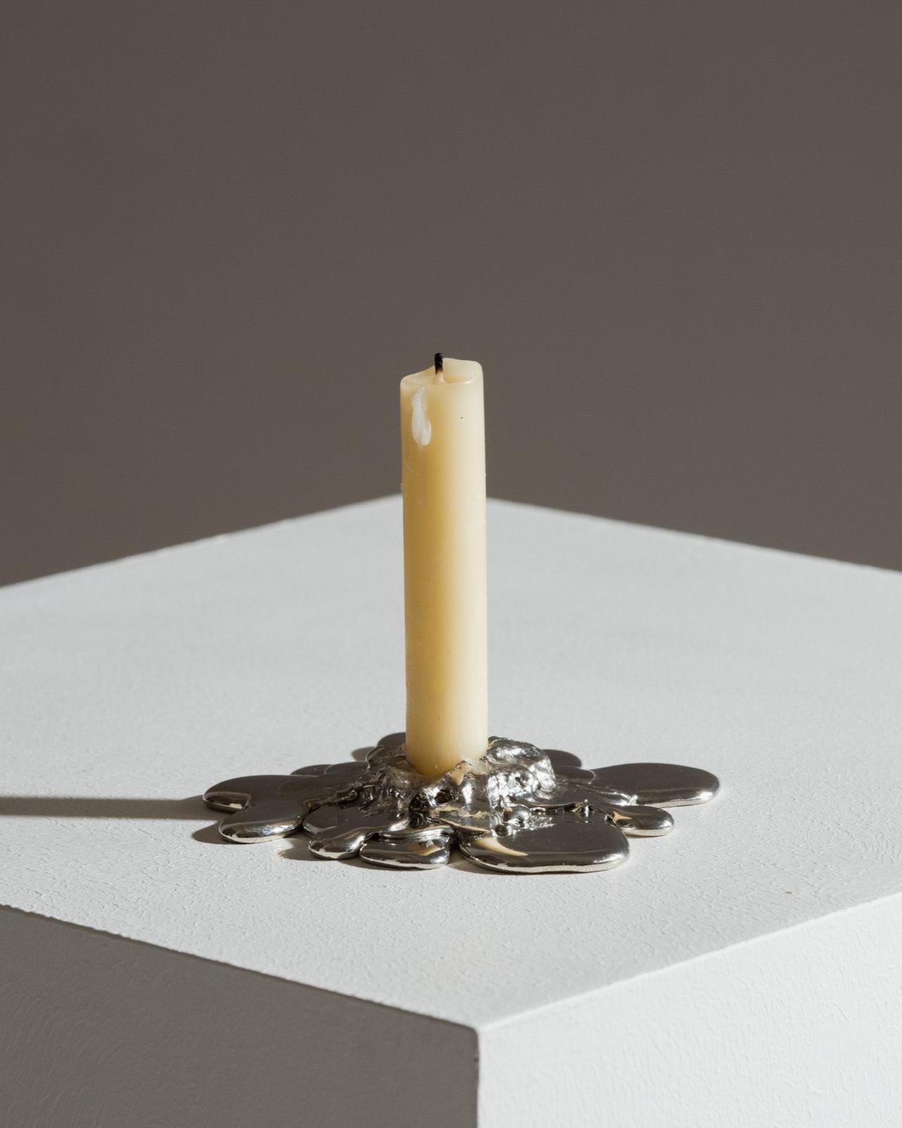 Modern “The Tin Collection” Candlestick Holder For Sale