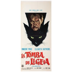 "The Tomb of Ligeia" 1965 Italian Locandina Film Poster