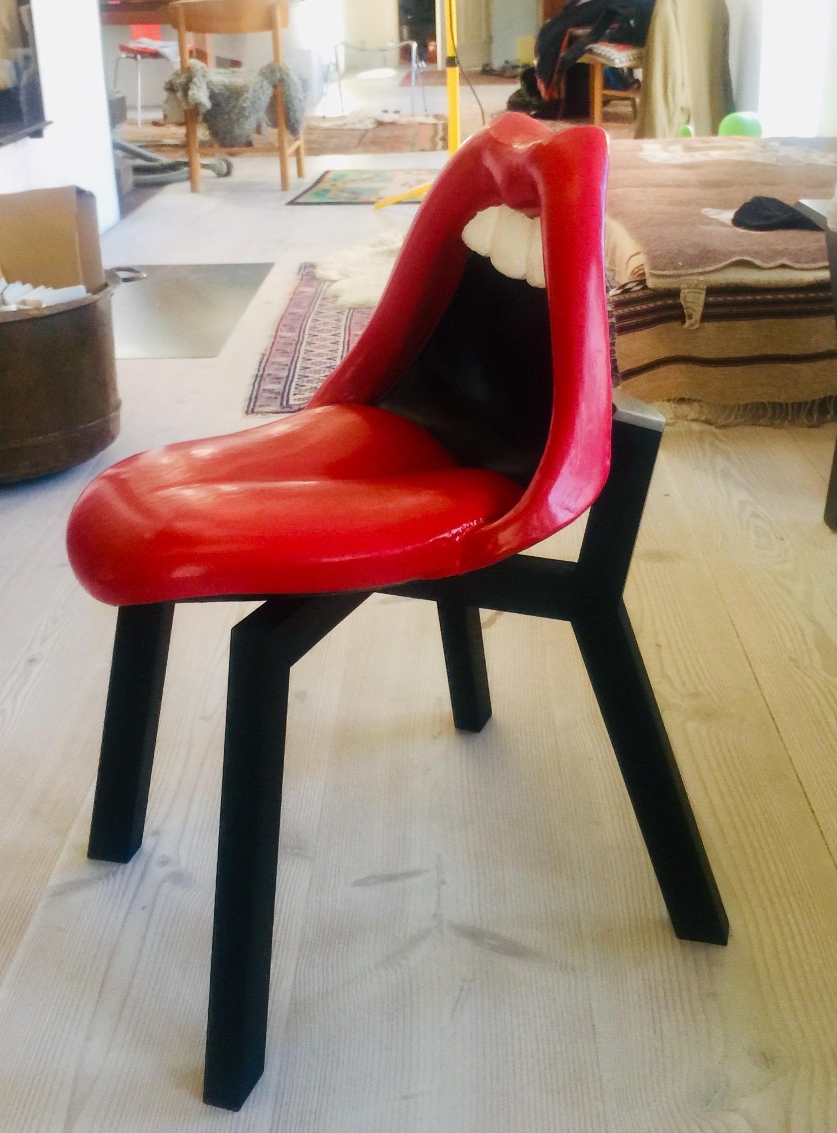 Autre Le fauteuil Tongue and lip chair, Danemark 2021 en vente