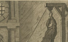The Torture and Martyrdom of Jesuit Priests in a Dramatic Baroque Engraving