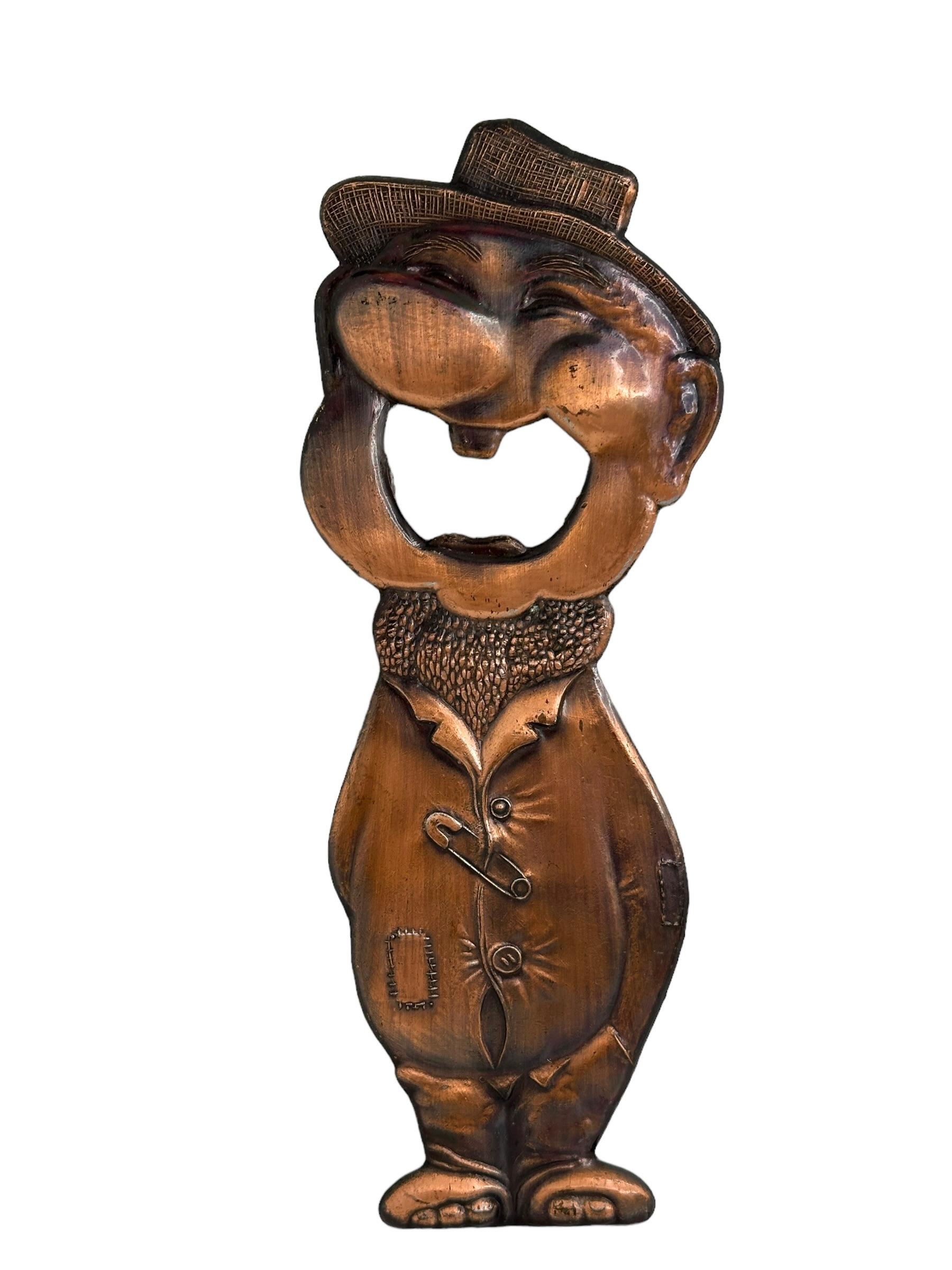 Classic early 1960s bottle opener. Nice addition to your room or just for use at your bar or bar cart. Found at an estate sale in Vienna, Austria.