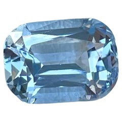 The Transformative Power of Oceanic Beauty Natural Deep Blue Aquamarine Gem