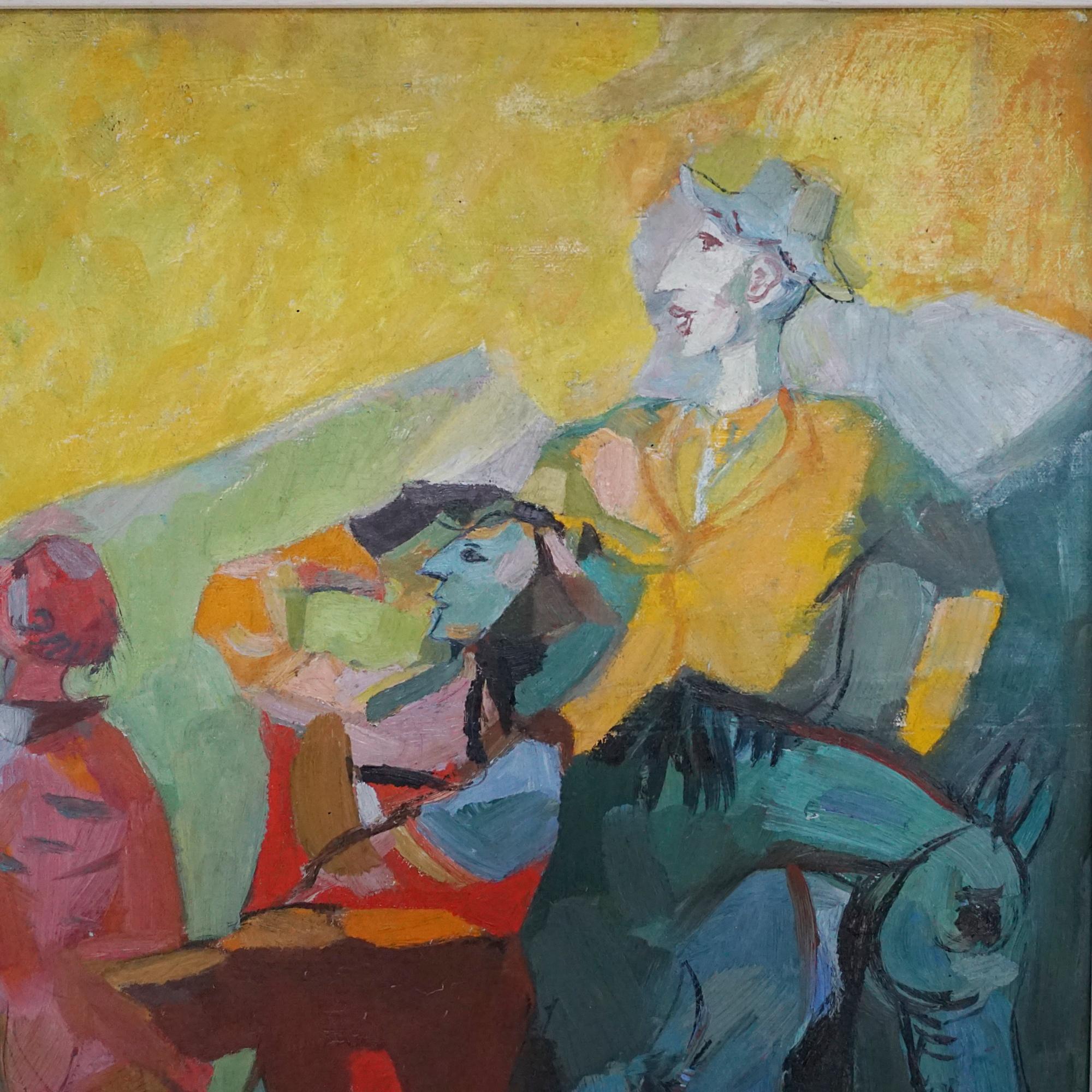'The Travellers' von Marian Kościałkowski (1914 - 1977) (Englisch) im Angebot