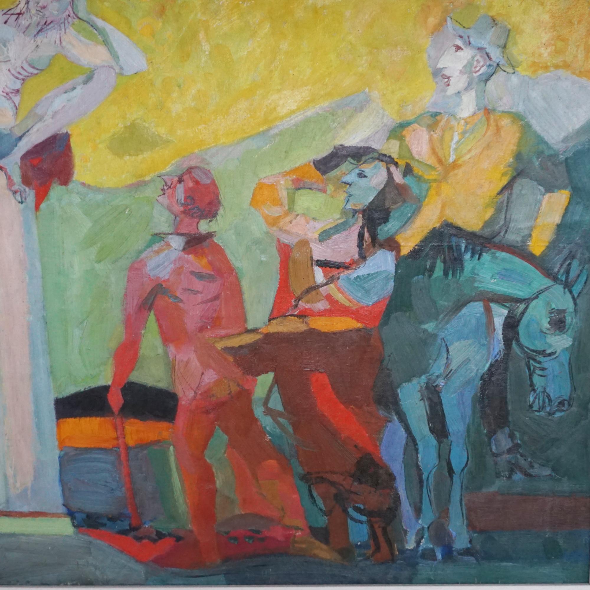 'The Travellers' von Marian Kościałkowski (1914 - 1977) (20. Jahrhundert) im Angebot