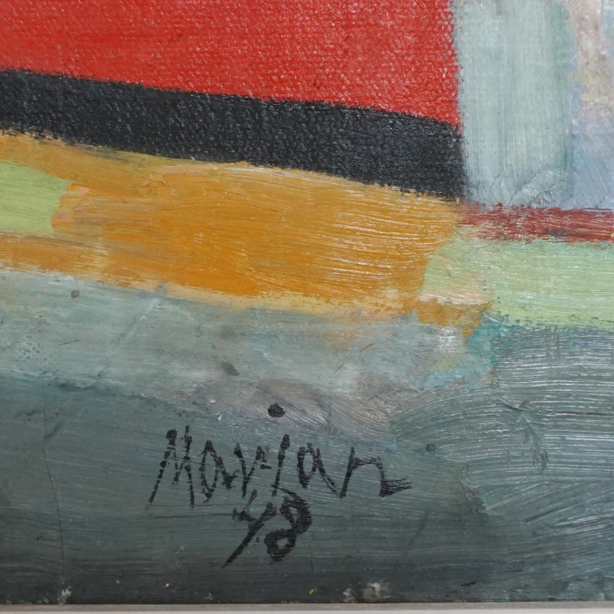 'The Travellers' von Marian Kościałkowski (1914 - 1977) (Leinwand) im Angebot