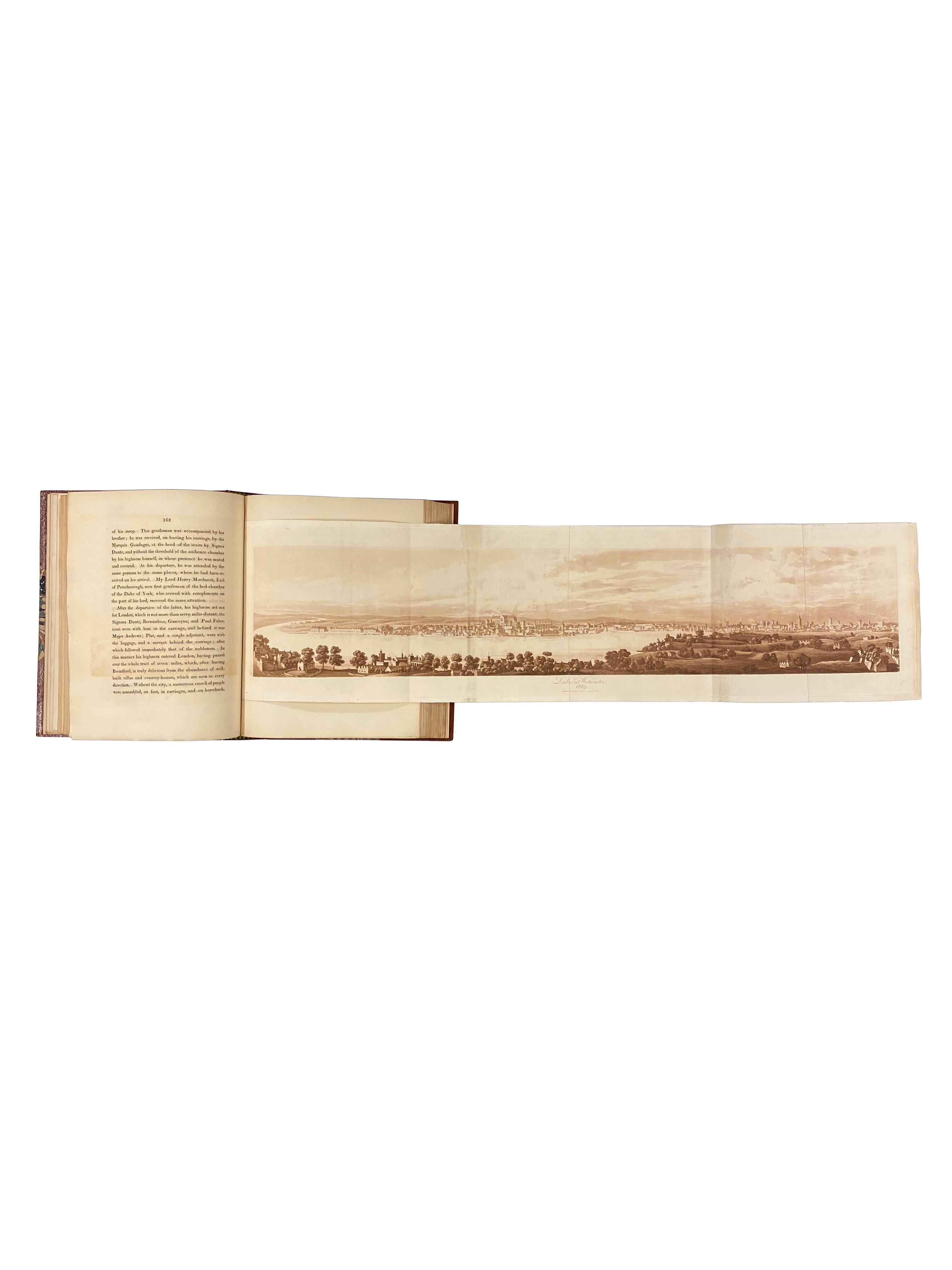 Les voyages de Cosmo le Troisième, traduits en anglais 1821 en vente 9