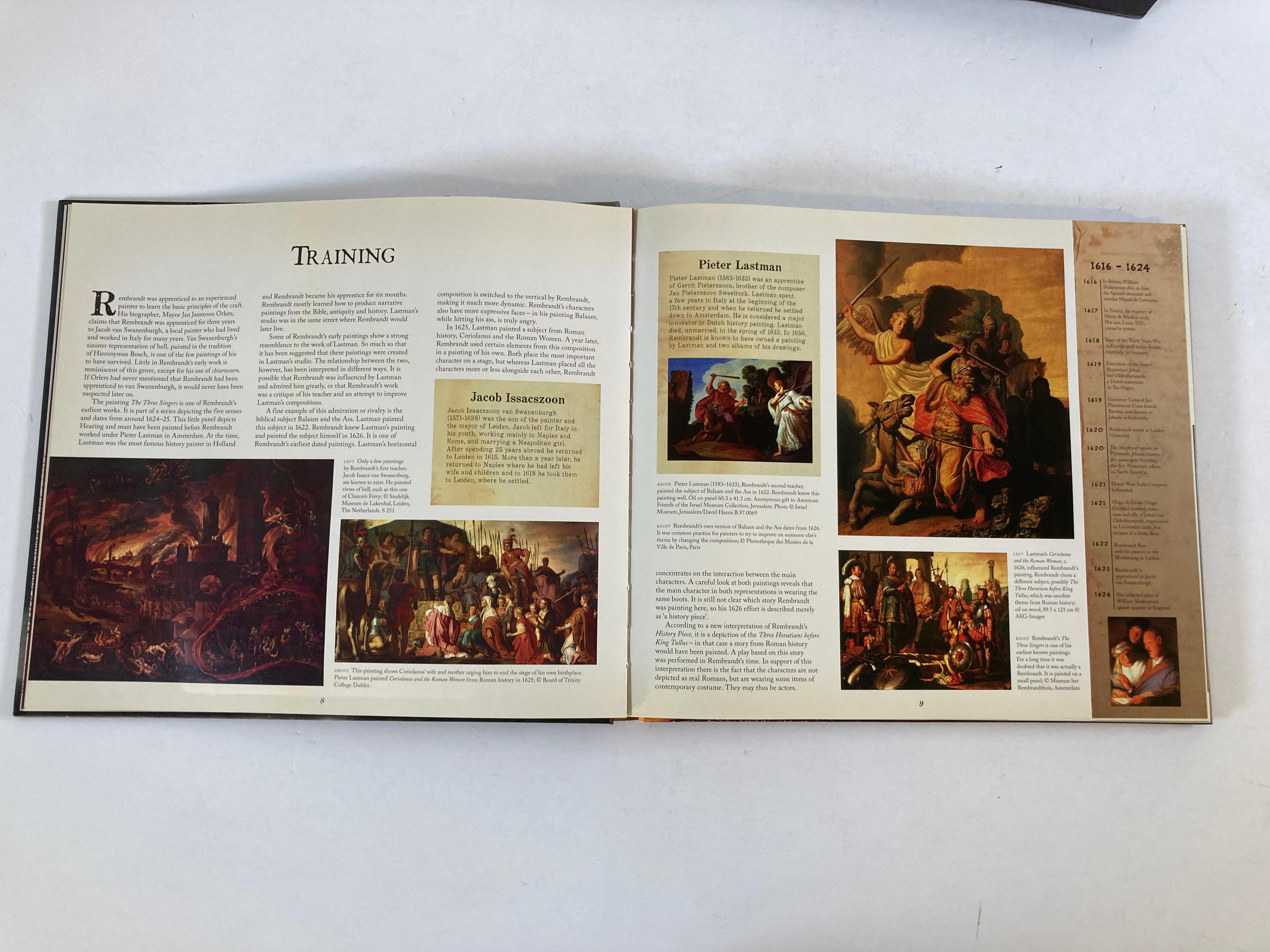The Treasures of Rembrandt Book by Michiel Roscam Abbing Art Gallery Book For Sale 5