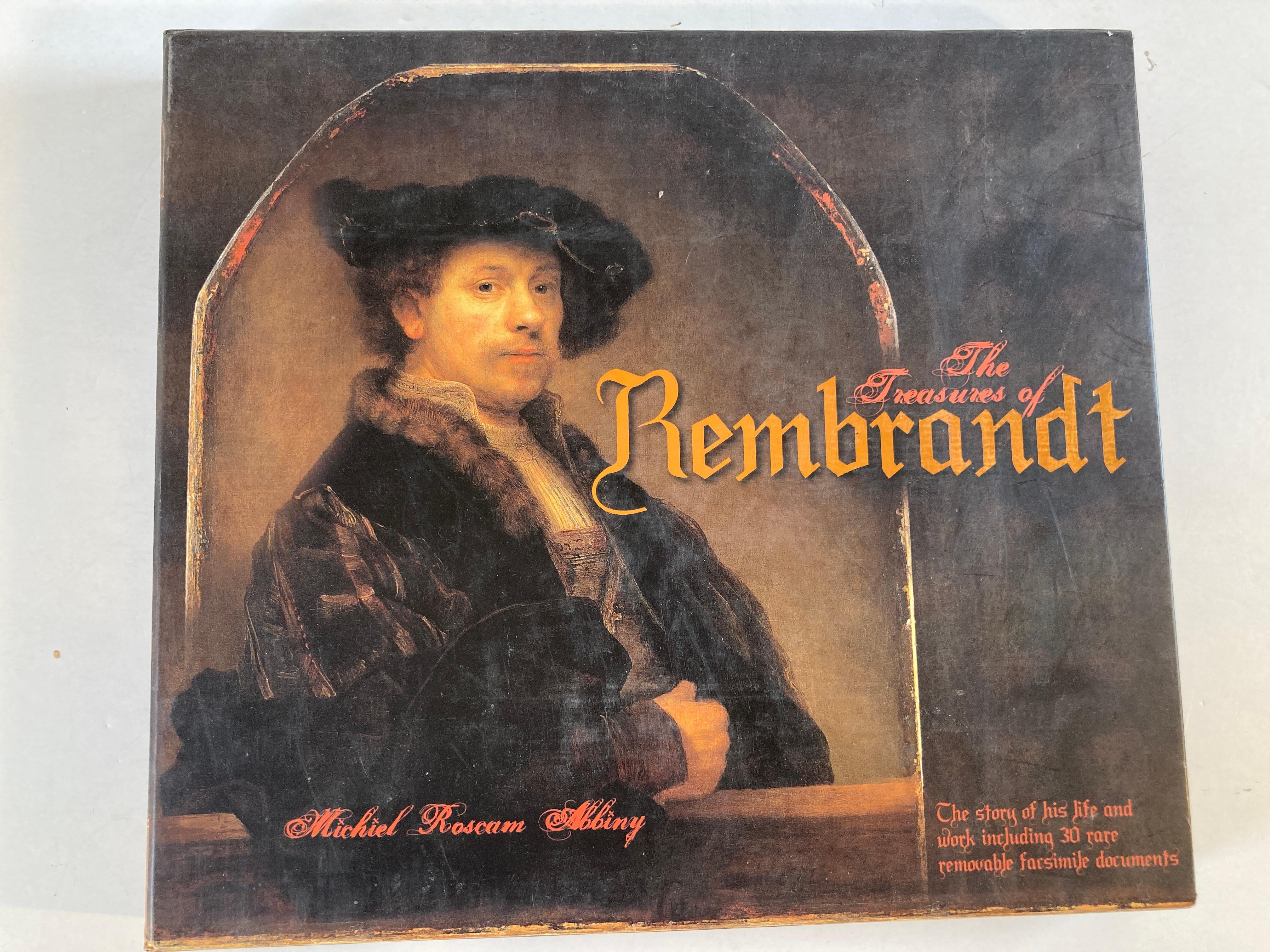 The Treasures of Rembrandt Book by Michiel Roscam Abbing Art Gallery Book For Sale 11