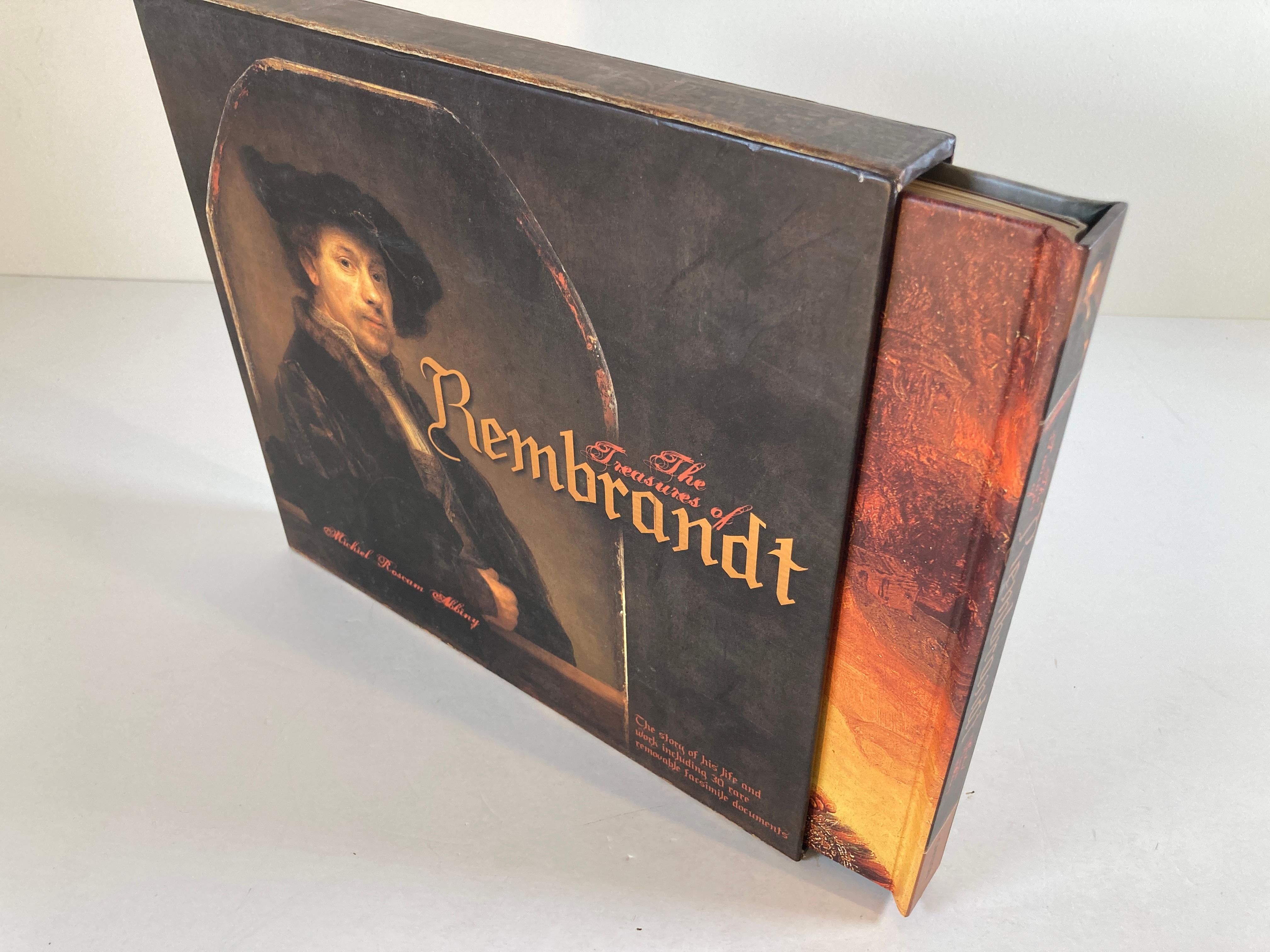 Contemporary The Treasures of Rembrandt Book by Michiel Roscam Abbing Art Gallery Book For Sale