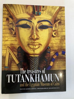 Livre à couverture rigide « Treasures of Tutankhamun and the Egyptian Museum in Cairo