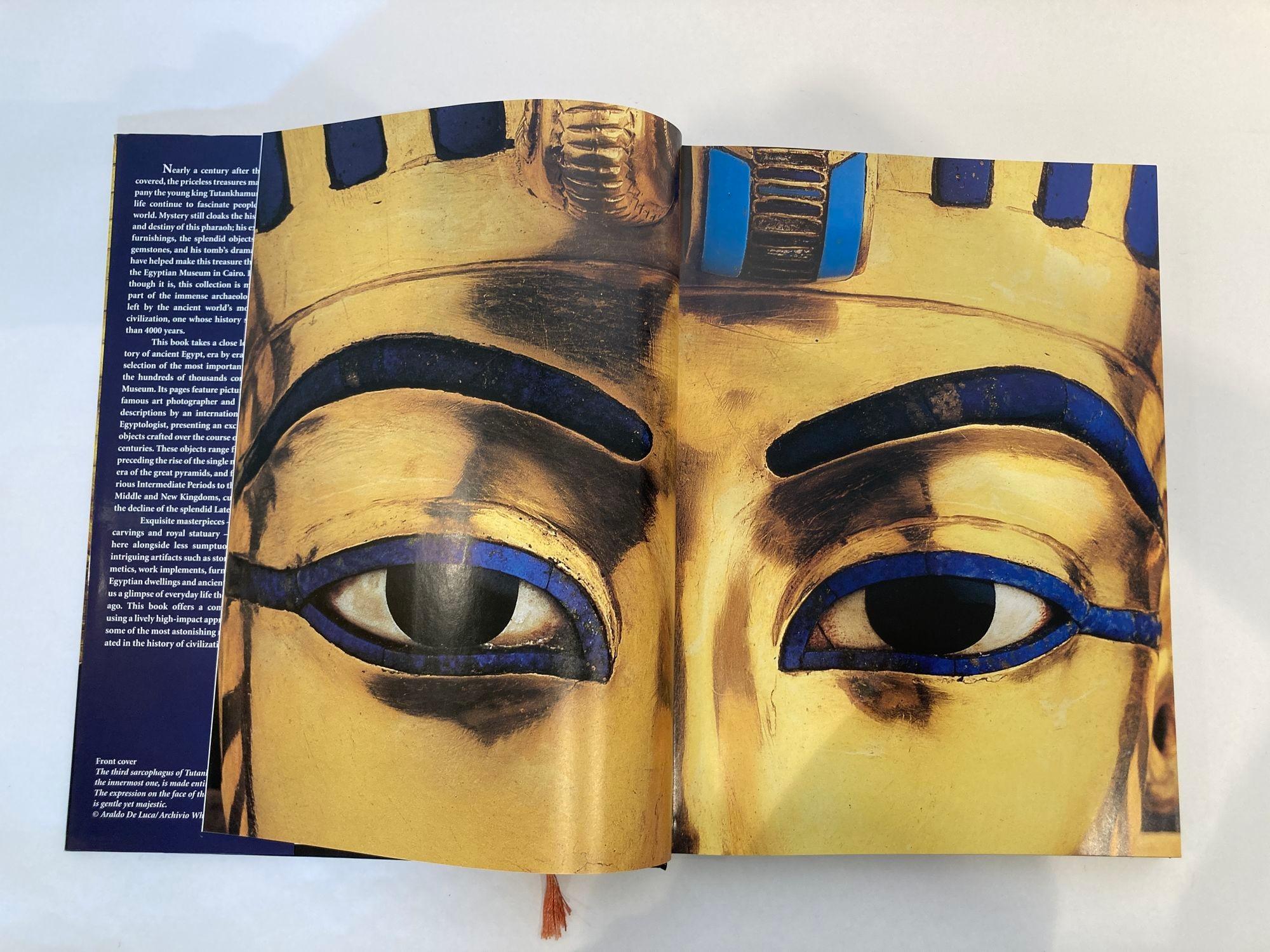 Treasures of Tutankhamun and the Egyptian Museum in Cairo Hardcover Book For Sale 3