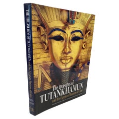 Vintage Treasures of Tutankhamun and the Egyptian Museum in Cairo Hardcover Book