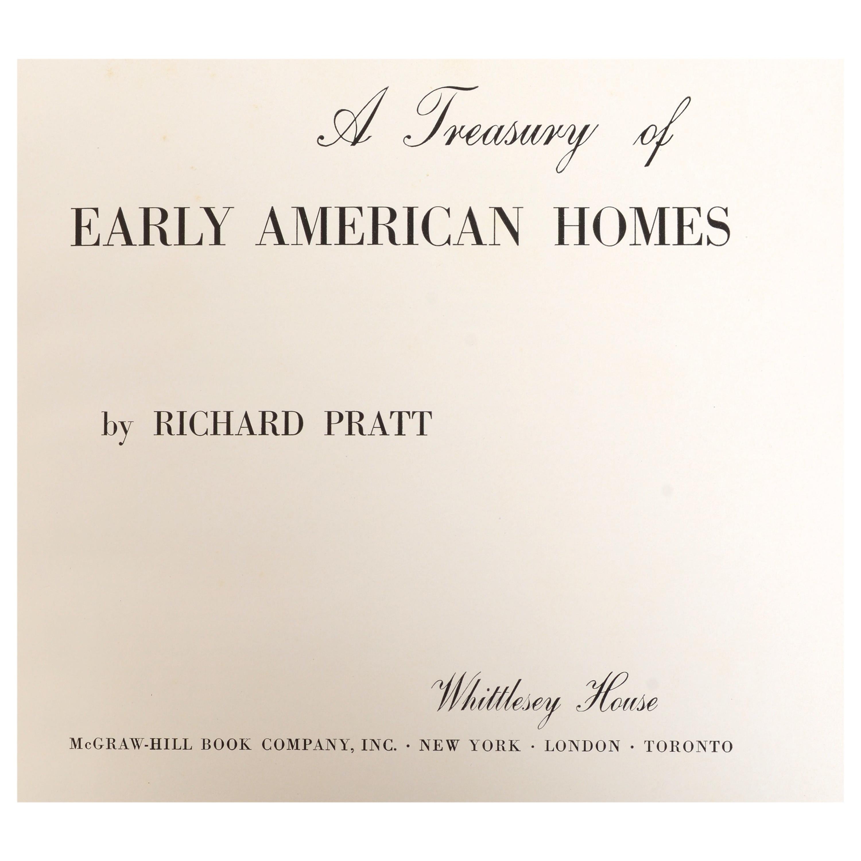The Treasury of Early American Homes by Richard Pratt