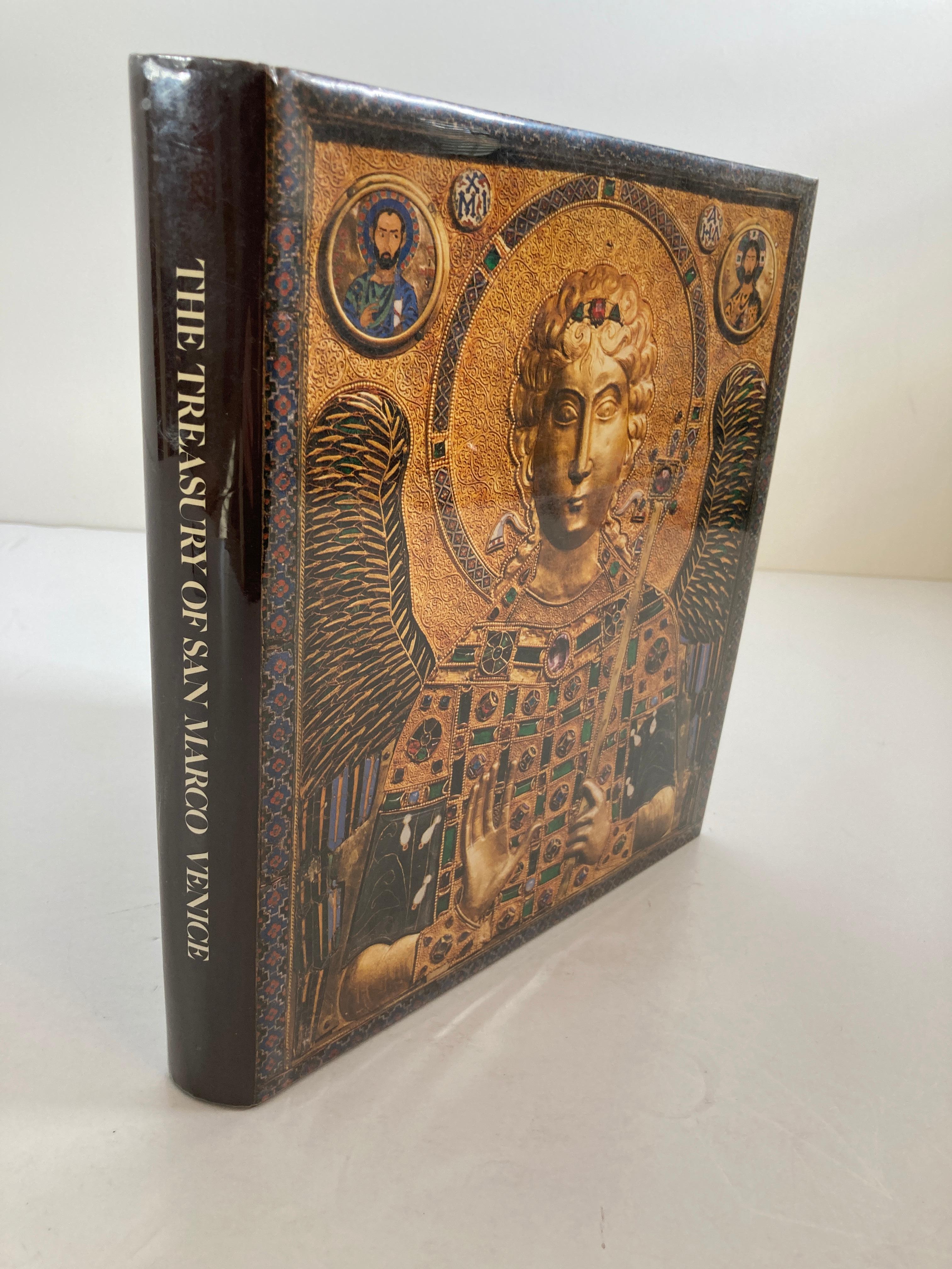The treasury of San Marco, Venice by David Buckton. Olivetti, Metropolitan Museum of Art, 1984. 1st Ed hardcover with dust jacket. Catalogue of the exhibition held at the Grand Palais in Paris, the British Museum in London, the Romisch-Germanisches
