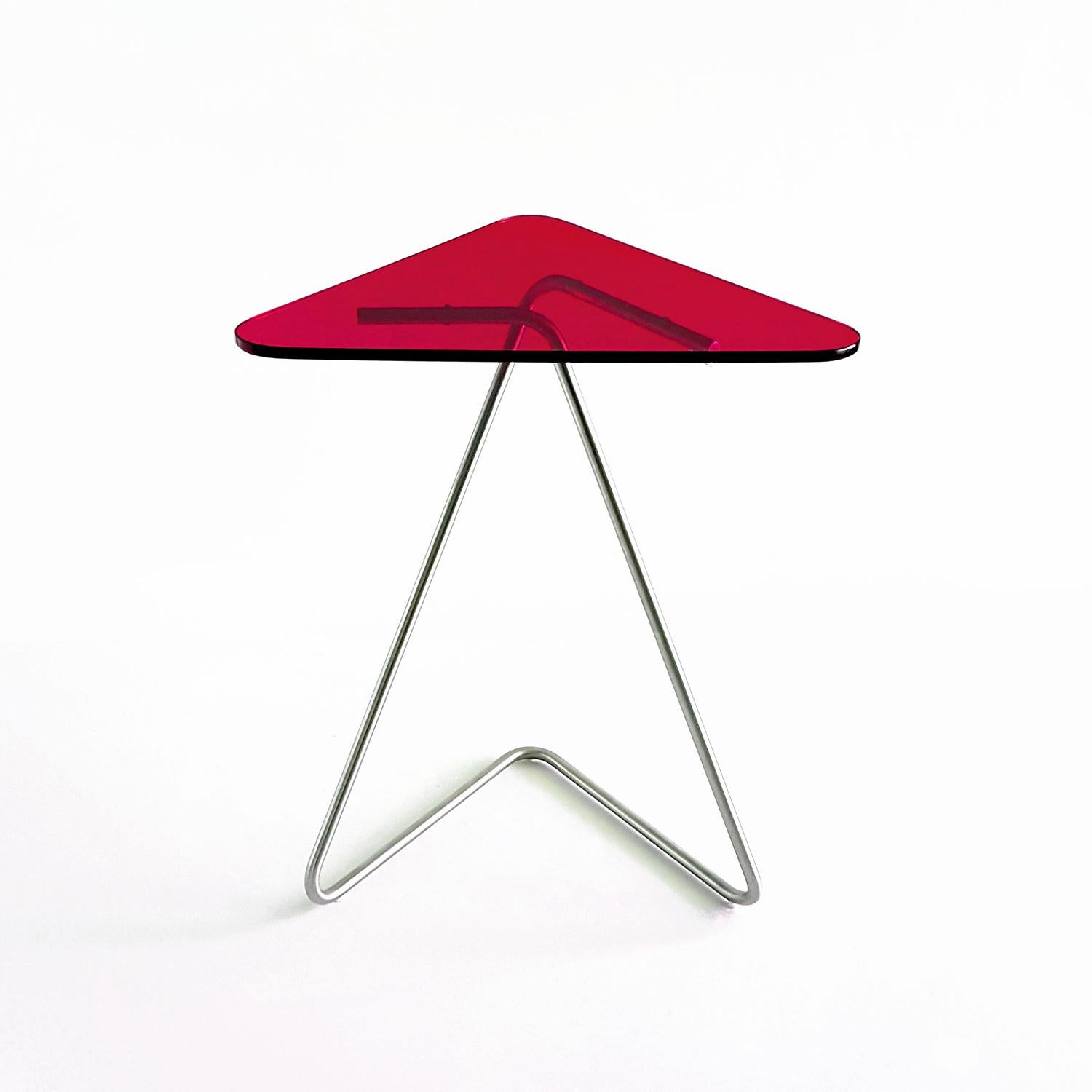 Post-Modern The Triangle Side Table by Rita Kettaneh For Sale
