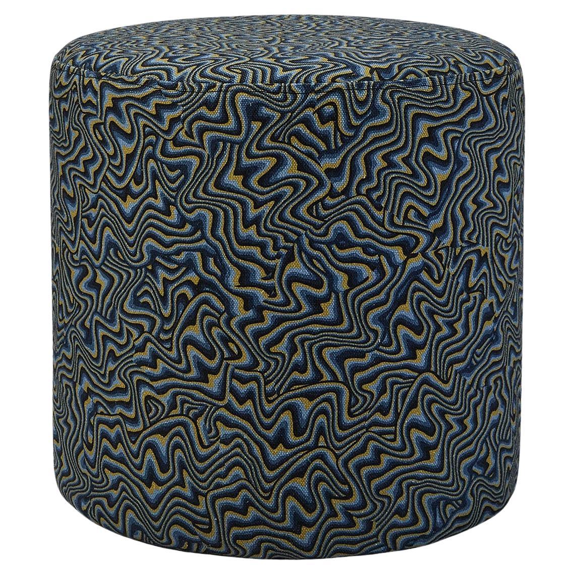 The Trippy Stool in Indigo by Sister by Studio Ashby