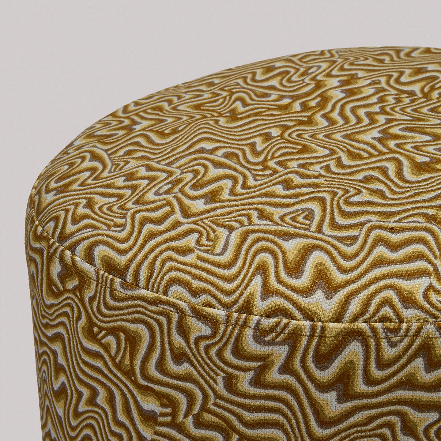 The Trippy Stool in Mimosa by Sister by Studio Ashby In New Condition For Sale In London, GB