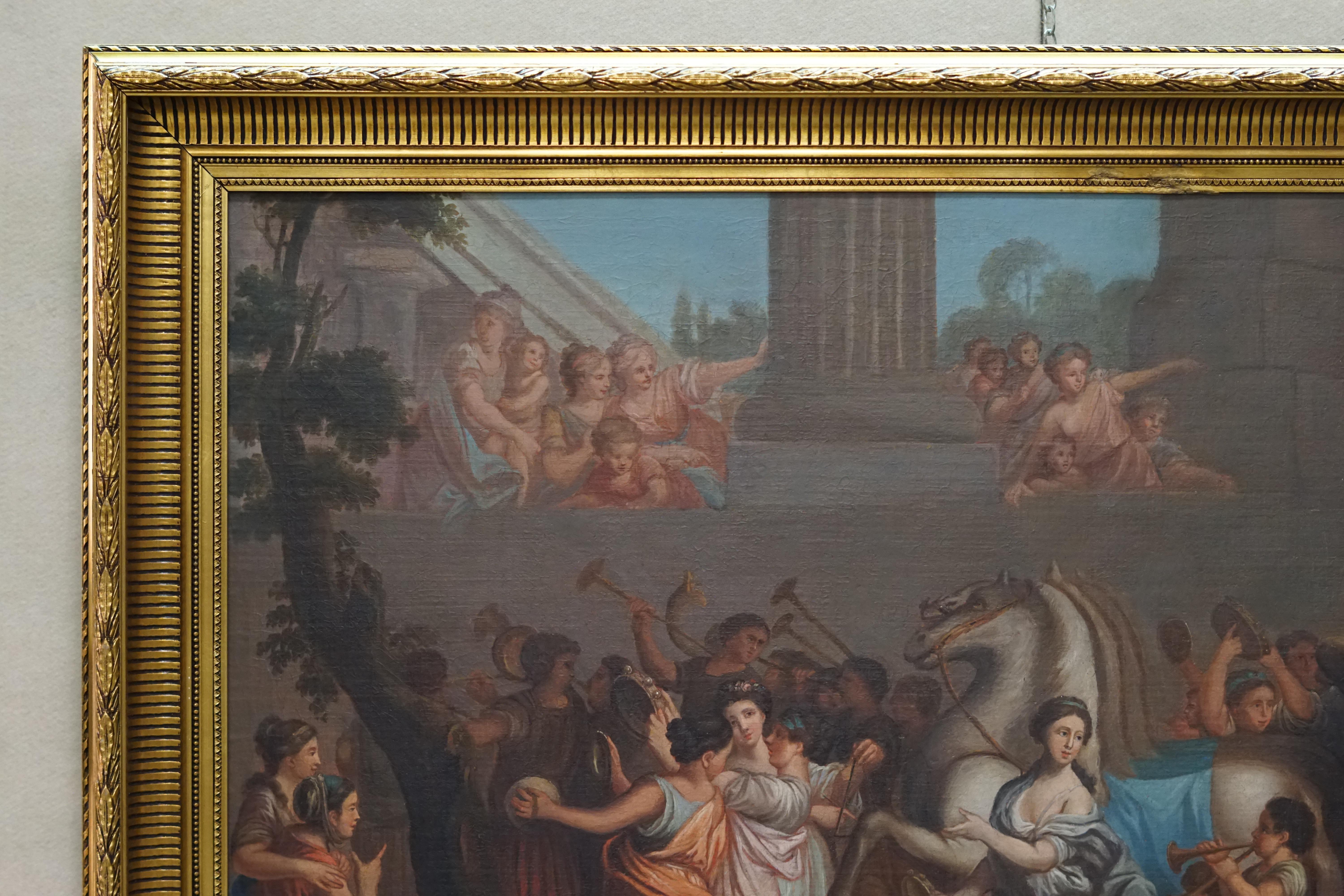 the triumph of david painting