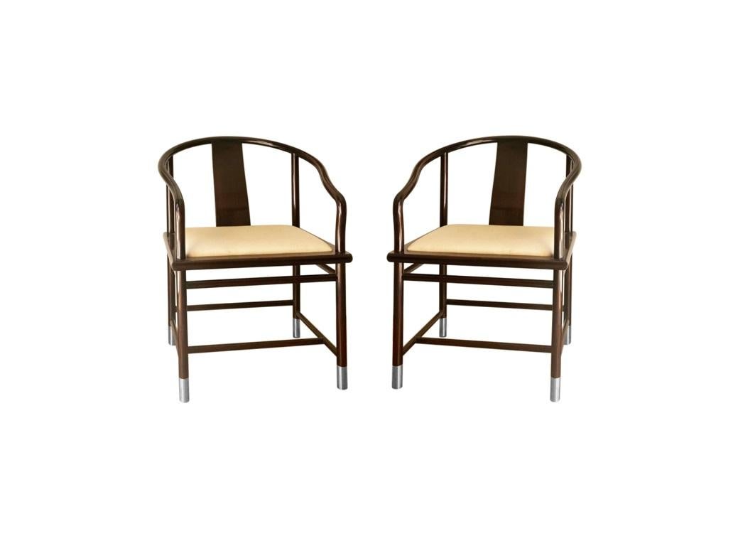 Die „Tsu-Stühle“ entworfen von Stanley Jay Friedman für Brueton (Edelstahl) im Angebot