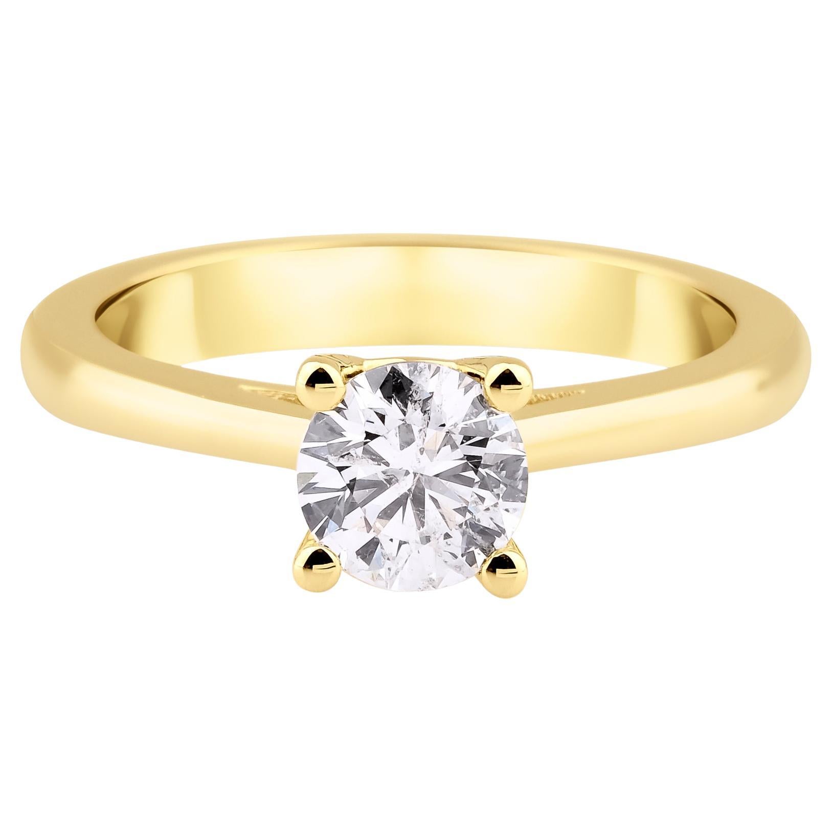 The Tulip 1.00ct Diamond Engagement Ring
