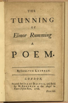 The Tunning of Elinor Rumming, a Poem by John Skelton