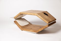The Tweezers Decorative Bench in Ash Wood by KV Design