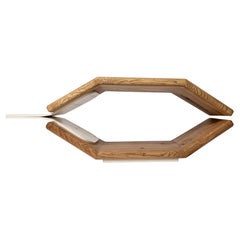 The Tweezers Decorative Bench in Ash Wood by KV Design