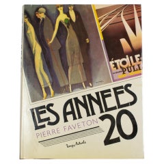 Retro The Twenties, French Book, by Pierre Faveton, 1982