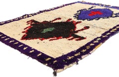 The Twin Blessings: A Vintage Azilal Moroccan Masterpiece of Sacred Heritage