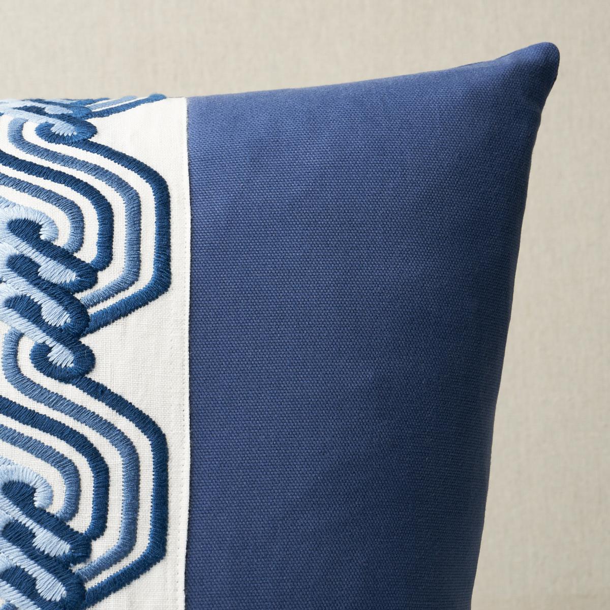 The Twist Embroidered Pillow 18