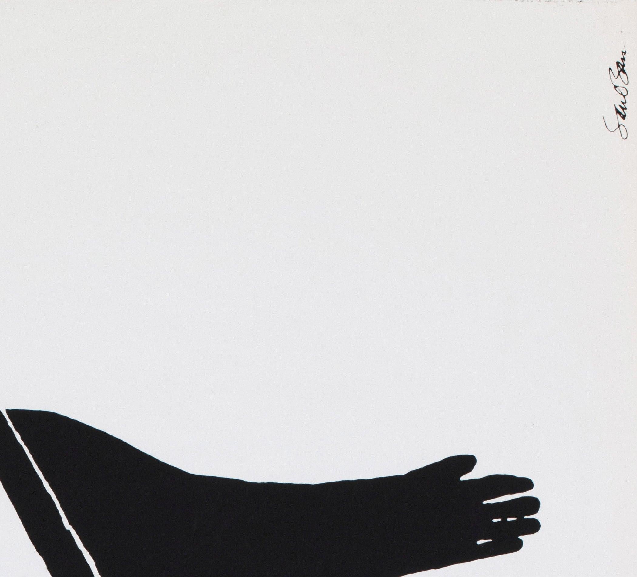 The Two of Us c1967 Limited Edition US Silkscreen Film Poster, Saul Bass In Excellent Condition For Sale In Bath, Somerset
