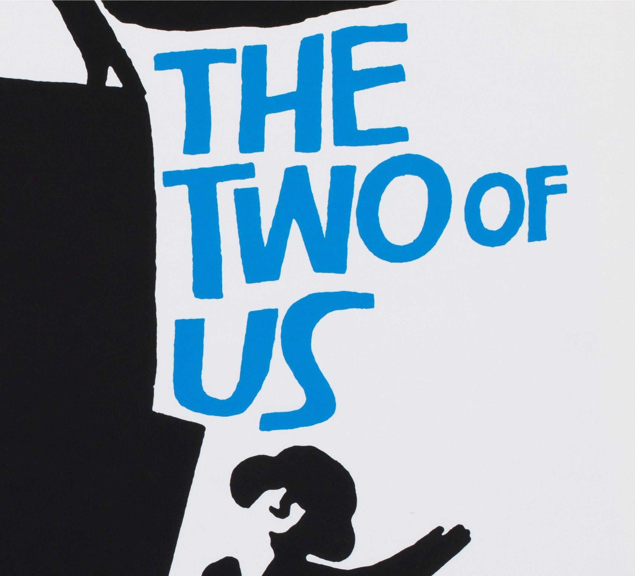 Paper The Two of Us c1967 Limited Edition US Silkscreen Film Poster, Saul Bass For Sale