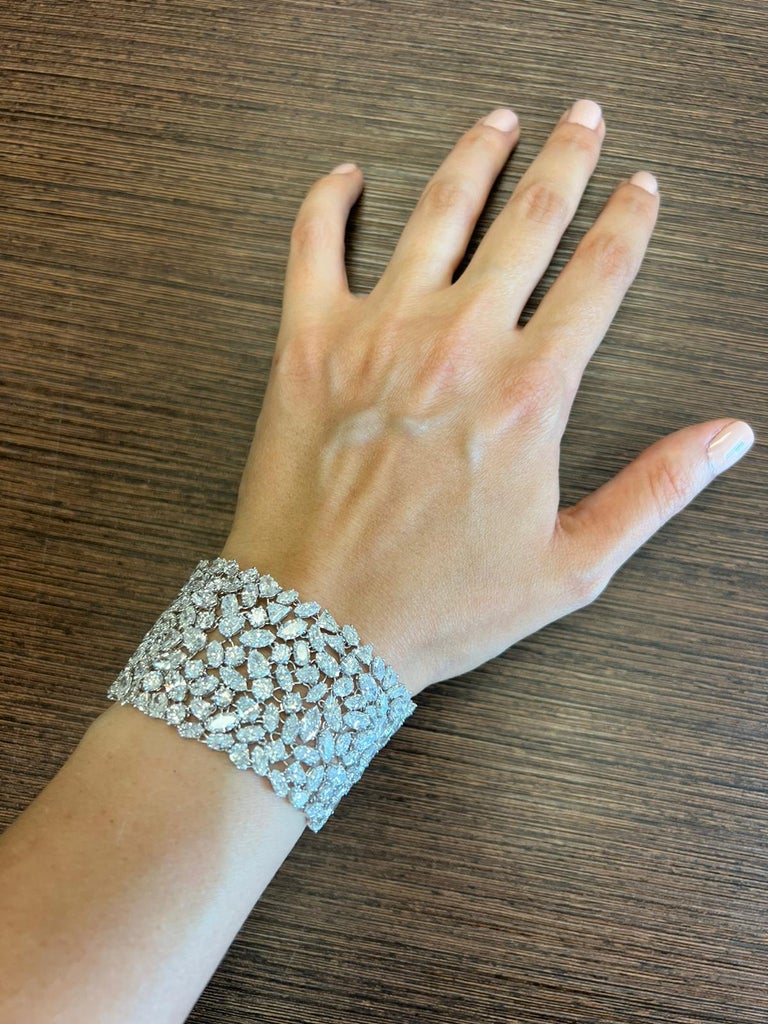 Ultimate Diamond Cluster Bracelet For Sale at 1stDibs most expensive bracelet
