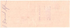 The Ultimate Holy Grail: 1966 Grateful Dead Primal-Era 710 Ashbury Payroll Check
