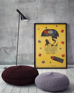 Poster del film Gli ombrelli di Cherbourg 1966, polacco A1, Rapnicki