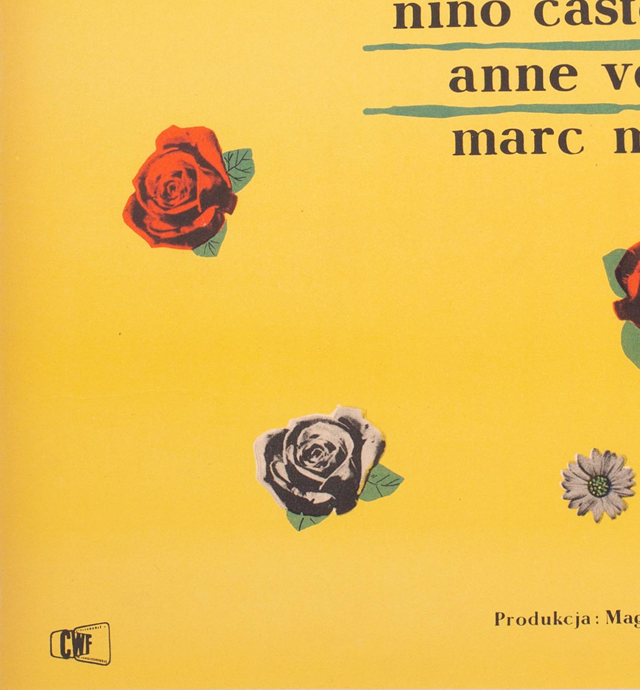 Polacco Poster del film Gli ombrelli di Cherbourg 1966, polacco A1, Rapnicki in vendita