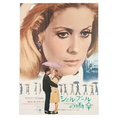 The Umbrellas of Cherbourg R1972 Japanese B2 Film Poster